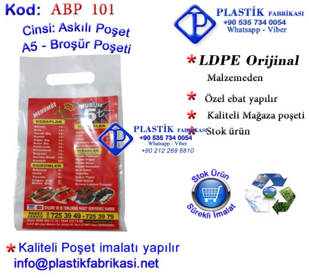 Katalog Poşeti Plastik Poşet Asetat PP Pvc Pet Şeffaf Sızdırmaz Kap